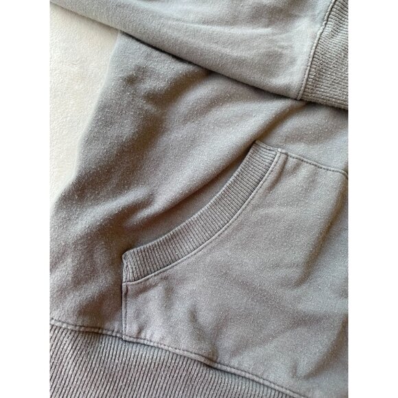 Old Navy Medium Gray Womens Hoodie Pullover With Pockets & Drawstring Streetcore - Picture 8 of 9